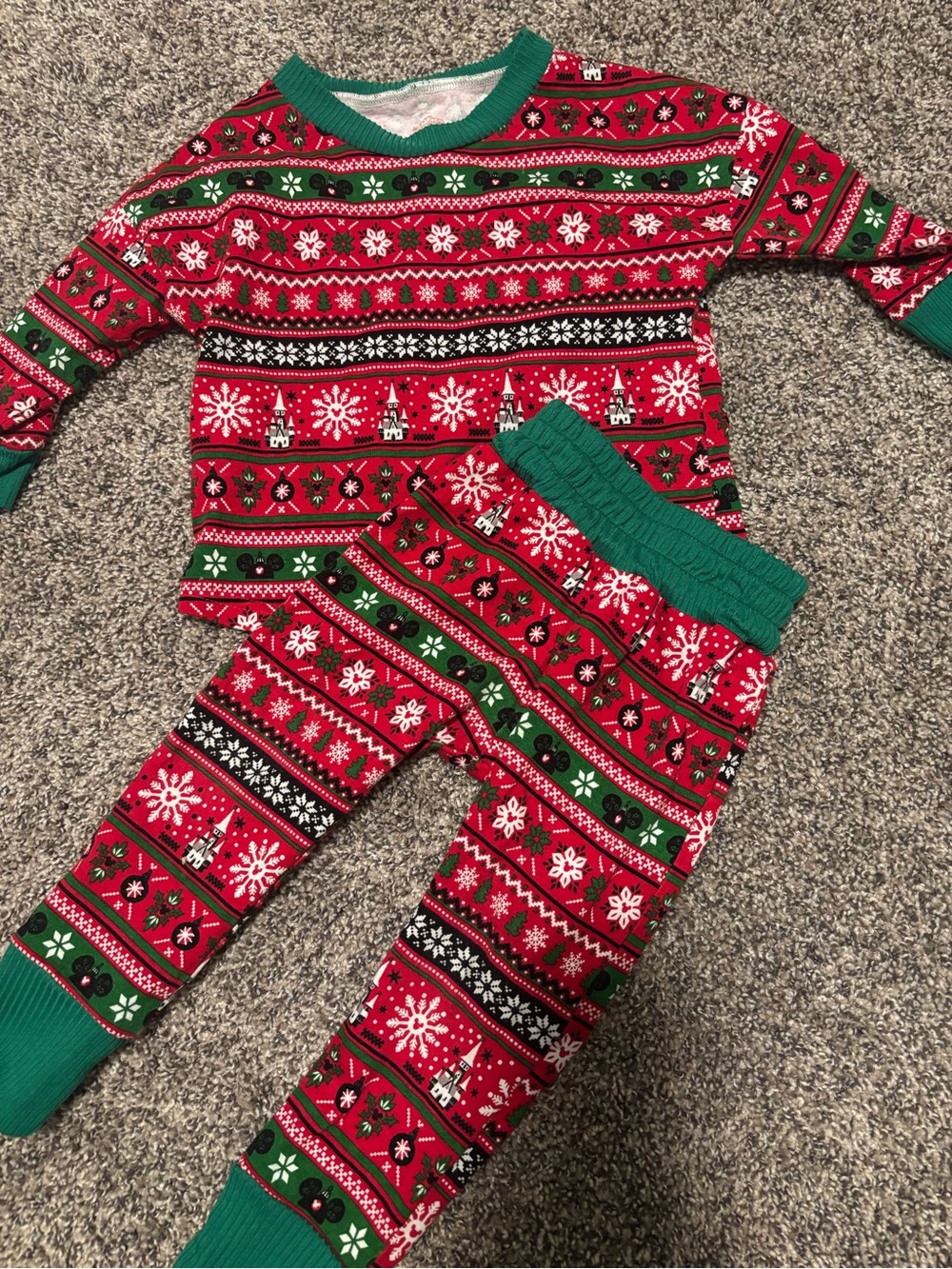 Disney Christmas matching set handmade